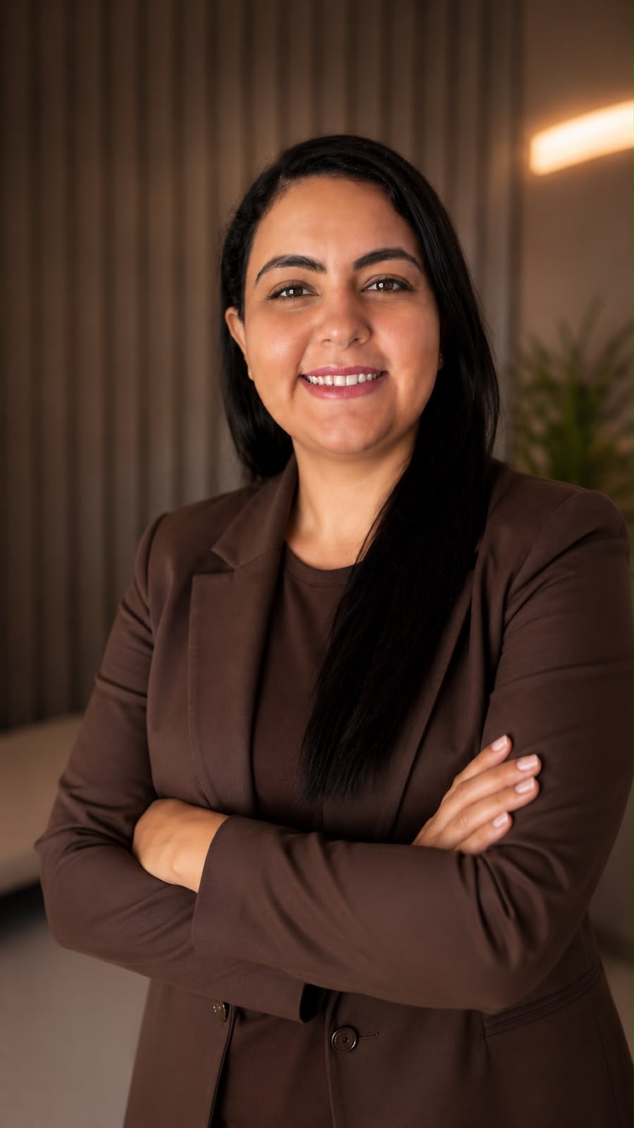 Dra. Karollynne Góes em seu consultório